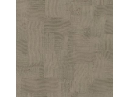 Luxusní geometrická tapeta na zeď šedohnědá 64507, Materea, Limonta, velikost 10 x 0,53 m