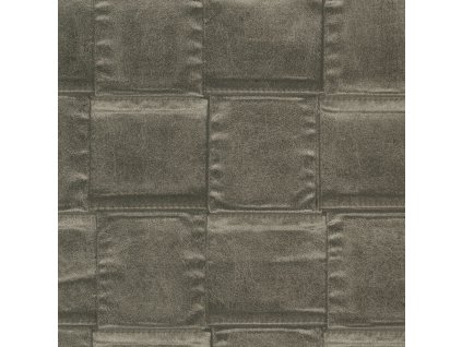 Luxusní vliesová tapeta na zeď imitace tmavě šedé kůže 64808, Materea, Limonta, velikost 10 x 0,53 m