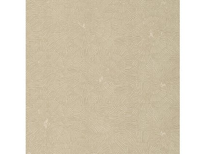 Béžová vliesová tapeta s květy 32003, Textilia, Limonta, velikost 10 x 0,53 m