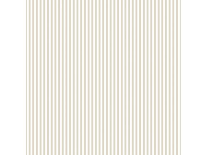 Béžovo-bílá vliesová tapeta na zeď, proužky, pruhy, 14867, Happy, Parato, velikost 10,05 x 0,53 m