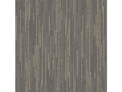 Luxusní šedo-stříbrná proužková vliesová tapeta na zeď, 47736, Eterna, Parato, velikost 10,05 x 1,06 m