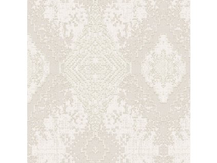Luxusní světle béžová geometrická vliesová tapeta na zeď, 47761, Eterna, Parato, velikost 10,05 x 1,06 m