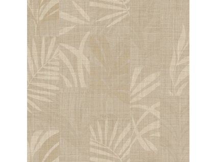 Luxusní šedo-béžová vliesová tapeta s listy,  Z18924, Trussardi 7, Zambaiti Parati, velikost 0,7 x 10,05 m