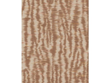 Hnědo-růžová vliesová tapeta na zeď, imitace látky, 333442, Emerald, Eijffinger, velikost 0,52 x 10 m
