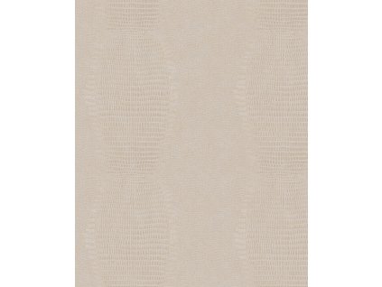 Krémová vliesová tapeta na zeď, imitace kůže, 333232, Unify, Eijffinger, velikost 1 x 10 m