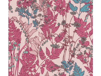 Vliesová tapeta na zeď A.S. Création Floral Impression 377518, velikost 10,05 x 0,53 m