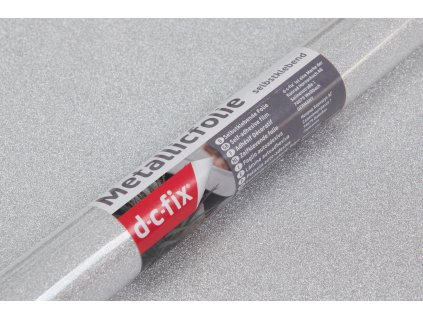 Samolepicí fólie d-c-fix třpytivě stříbrná 67,5 cm x 2 m 3418011