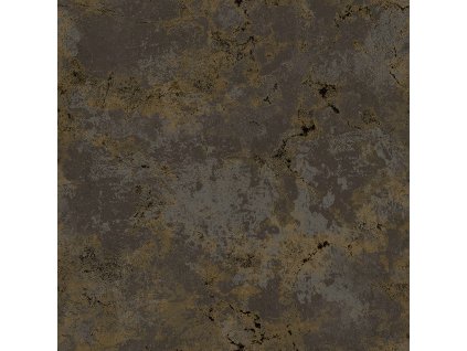 Černo-zlatá vliesová tapeta na zeď, štuk, beton, 16682, Friends & Coffee, Cristiana Masi by Parato, velikost 10,05 x 0,53 m
