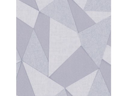 Šedo-stříbrná geometrická vliesová tapeta na zeď, Z77554, Savana, Zambaiti Parati, velikost 10,05 x 0,53 m