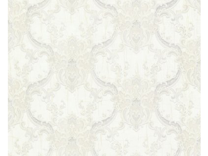 Luxusní krémovo-zlatá vliesová tapeta, zámecké ornamenty, 86066, Valentin Yudashkin 5, Emiliana Parati, velikost 10,05 x 1,06 m
