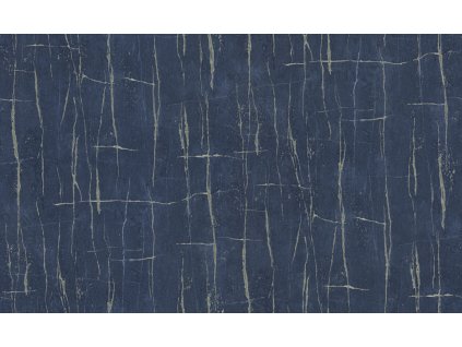 Luxusní modro-zlatá vliesová tapeta, imitace popraskané omítky, 86048, Valentin Yudashkin 5, Emiliana Parati, velikost 10,05 x 1,06 m
