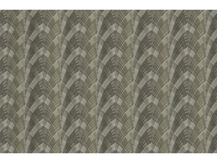 Luxusní hnědo-stříbrná geometrická vliesová tapeta, GF62099, Gianfranco Ferre´Home N.3, Emiliana Parati, velikost 10,05 x 1,06 m