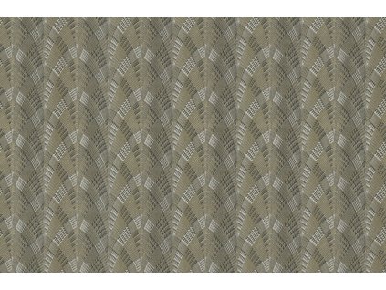 Luxusní zlato-hnědá geometrická vliesová tapeta na zeď, GF62091, Gianfranco Ferre´Home N.3, Emiliana Parati, velikost 10,05 x 1,06 m