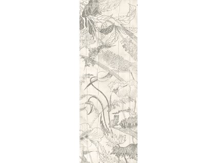 Vliesová fototapeta na zeď, Květiny, listy, DG3LEI1012, Wall Designs III, Khroma by Masureel, velikost 1,06 x 3 m