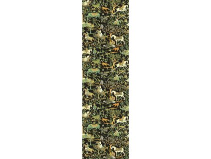 Vliesová obrazová tapeta na zeď, příroda, koně, DGSUM1032, Summer, Khroma by Masureel, velikost 0,87 x 3 m