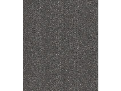 Černá vliesová tapeta na zeď, imitace tvídové pruhované látky, ILA605, Aquila, Khroma by Masureel, velikost 10,05 x 0,53 m