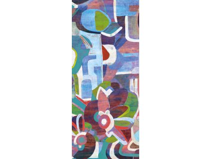 Grafická vliesová fototapeta na zeď, DG3WAR1043, Wall Designs III, Khroma by Masureel, velikost 1,27 x 3 m