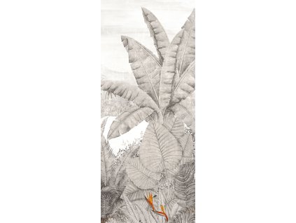 Vliesová fototapeta na zeď, Tropický les, palmy, DG3RAI1013, Wall Designs III, Khroma by Masureel, velikost 1,27 x 3 m