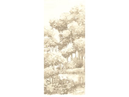 Vliesová fototapeta na zeď, Krajina, DG3LAN1021, Wall Designs III, Khroma by Masureel, velikost 1,27 x 3 m