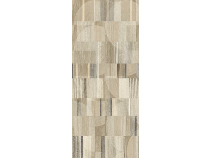 Geometrická obrazová tapeta na zeď, DGSPI1011, Spirit of Nature, Khroma by Masureel, velikost 1,27 x 3 m