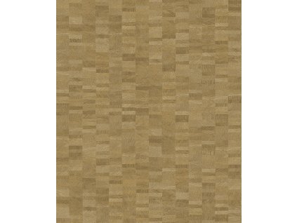 Hnědo-béžová geometrická vliesová tapeta na zeď, SPI201, Spirit of Nature, Khroma by Masureel, velikost 10,05 x 0,53 m