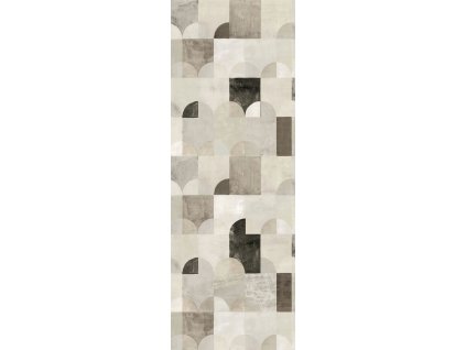 Vliesová geometrická fototapeta na zeď, DGILA2031, Aquila, Khroma by Masureel, velikost 1,06 x 3 m