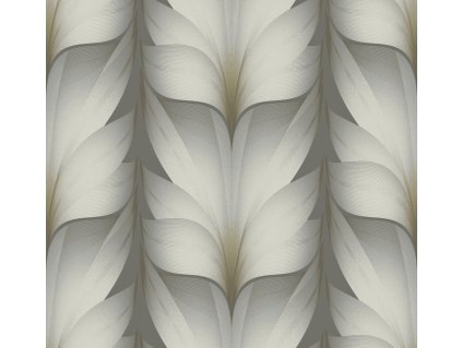 Šedá geometrická vliesová tapeta na zeď, EV3953, Candice Olson Casual Elegance, York, velikost 0,685 x 8,2 m