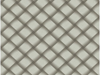 Hnědá geometrická 3D vliesová tapeta na zeď, EV3966, Candice Olson Casual Elegance, York, velikost 0,685 x 8,2 m