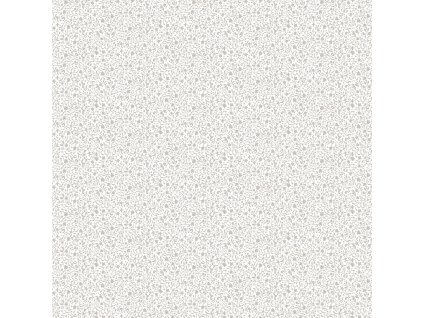Bílá vliesová tapeta na zeď s květinovými ornamenty, 12373, Fiori Country, Parato, velikost 10,05 x 0,53 m