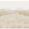 Vliesová obrazová tapeta na zeď, šedo-béžová, horská krajina, DGZON2021-300, Amazone, Masureel, velikost 1,06 x 3 m