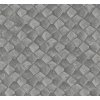 Geometrická vliesová tapeta na zeď, šedá, 34908, Eclectic, Marburg, velikost 10,05 x 0,7 m