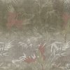 Luxusní šedo-hnědá vliesová tapeta s ptáky 72903, Zen, Emiliana Parati, velikost 1,06 x 10,05 m