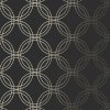 Černo-zlatá geometrická vliesová tapeta na zeď, 120141, Zen, Superfresco Easy, velikost 10 x 0,52 m