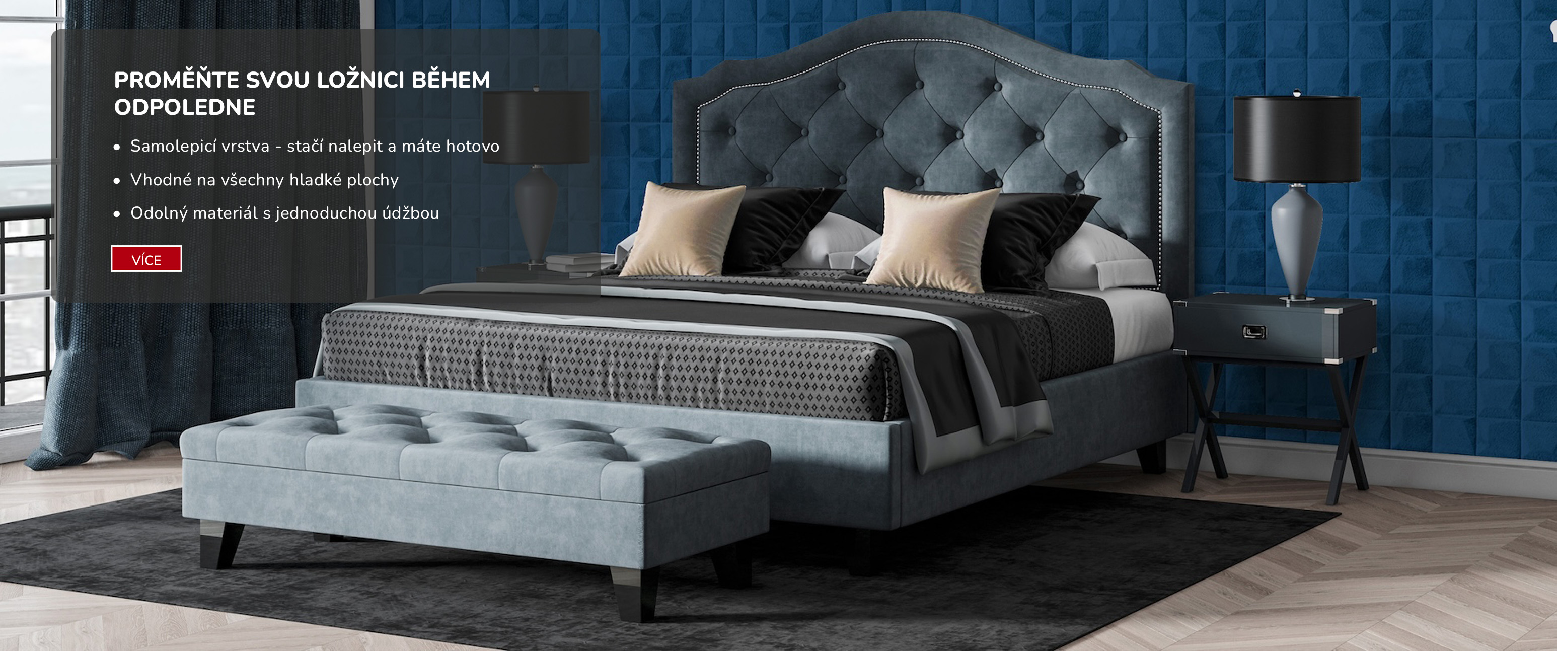 stěnový panel 3D samolepicí