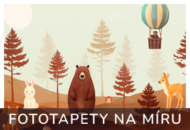 Fototapety na míru, vytvořte si svojí originální fototapetu