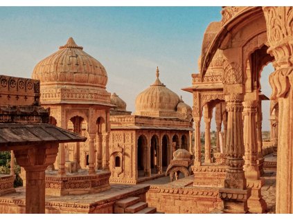 Vliesová fototapeta na zeď Rasch Indie 363500, Indian style, 4,24 x 3 m