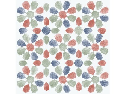 102686 4 samolepici podlahove ctverce spanelske listy 2745073