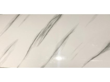 Samolepicí dekorativní pěnový panel mramor bílý
