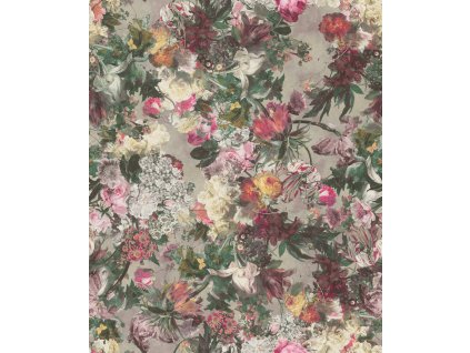 Vliesová tapeta na zeď s květinovým vzorem 0,53 × 10,05 m | Rasch
