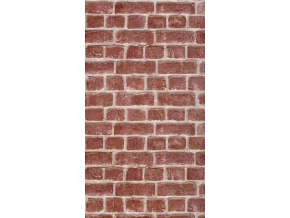 Papírová tapeta na zeď C01, cihla, 0,53 x 10,05 m