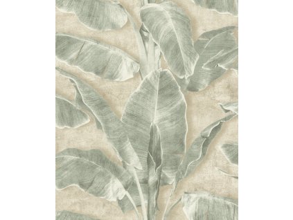 Samolepicí tapeta na zeď, tropické listy, 0,53 x 6,00 m