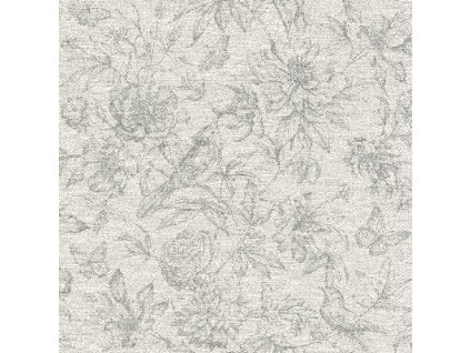 Vliesová tapeta na zeď Rasch 449440, Florentine II, styl květinový, 0,53 x 10,05 m