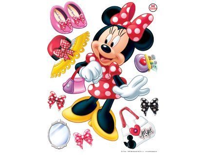 24366 dk1703 samolepici dekorace minnie 65 x 85 cm