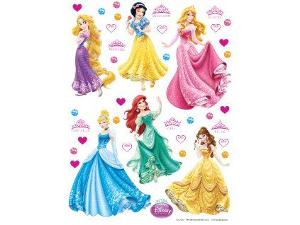 24372 dk1706 samolepici dekorace princess 65 x 85 cm