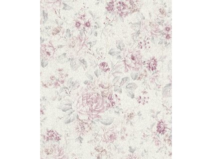 Vinylová tapeta na zeď Rasch 516029, Souvenir, styl květinový, 0,53 x 10,05 m