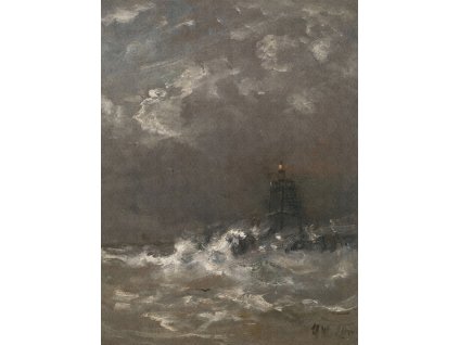 KOL8017 Luxusní fototapeta, Lighthouse, 4dílná