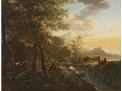 KOL8022 Luxusní fototapeta, Italian Landscape, 7dílná
