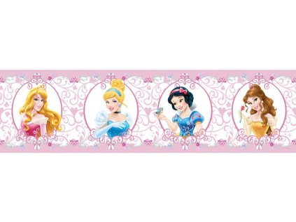 WBD8065 Samolepicí bordura, šíře 14 cm Princess Pink, 14 x 500 cm