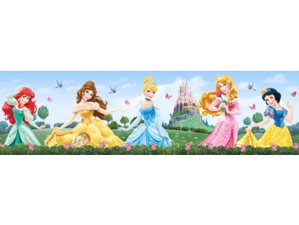 WBD8082 Samolepicí bordura, šíře 10 cm Princess, 10 x 500 cm