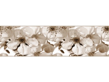 WB8216 Samolepicí bordura, šíře 14 cm Apple blossom, 14 x 500 cm